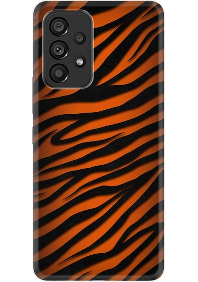 Samsung Uyumlu A53 Kılıf Silikon Desen Leopar Yeni 1676