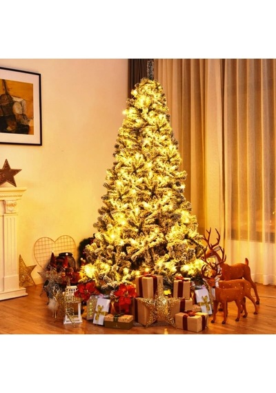 18 Metre Yılbaşı Ağacı Işığı 200 Ledli 18 Metre Gün Işığı Led Işık Modlu 220 Volt Fişli Noel Işığı Diğer