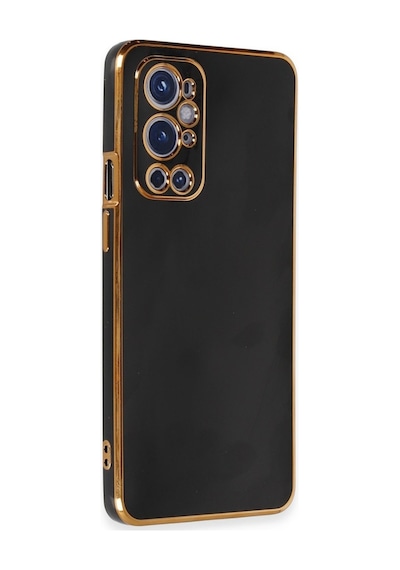 One Plus 9 Pro Kılıf Volet Silikon - Siyah Bz8683140581282