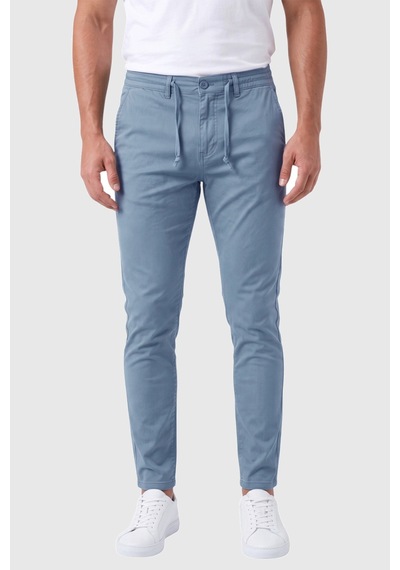 Rizzup Erkek Slim Fit Likralı Mavi Jogger Pantolon Beli Lastikli İpli Esnek Spor Pantolon 2700523 Rizzup Erkek Slim Fit Likralı Mavi Jogger Pantolon Beli Lastikli İpli Esnek Spor Pantolon 2700523