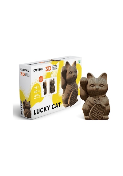 Cartonic 3d Puzzle - Lucky Cat