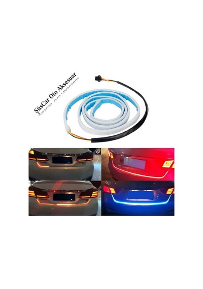 Bagaj Altı Kayar Kayan Led 7 Renkli Fonksiyonlu Su Geçirmez 120 Cm