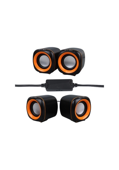 Magicvoice Mv-24837 2x3 Watt Aux Multimedia Mini Usb Speaker - Hoparlör