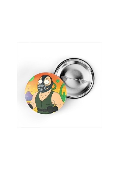 Bane - 44 Mm İğneli Çanta Rozeti - 5 Adet Diğer