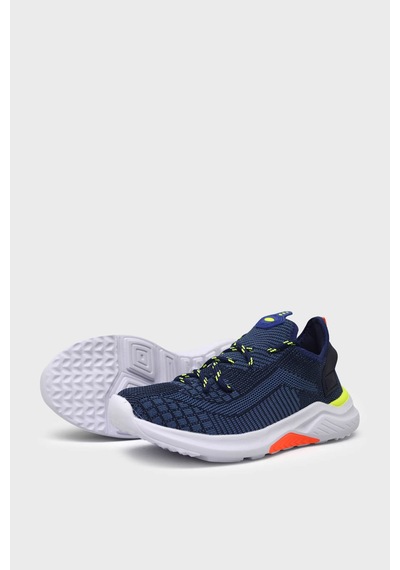 Pepino P-1428 Indıgo Unısex Çocuk Örgülü Bağlı Sneaker Indigo
