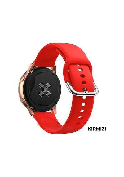 Huawei Gt2 Pro Kordon 22 Mm Metal Tokalı Silikon Kayış Bh22