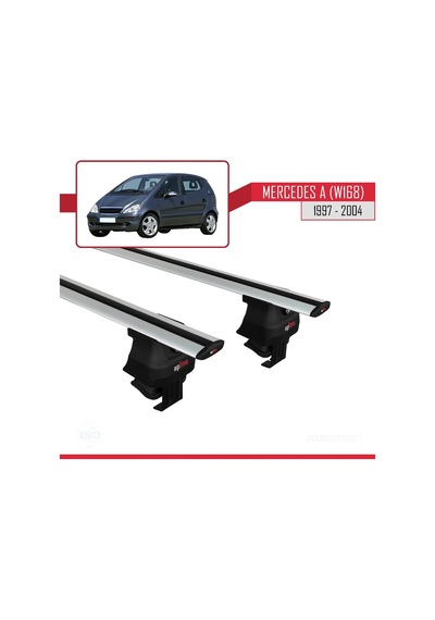 Mercedes A W168 1997-2004 Arası İle Uyumlu Ace-4 Ara Atkı Tavan Barı Gri