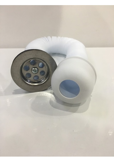 Körüklü Lavabo Sifon + Nuh Conta 2'li Set