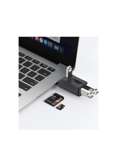 8060 Usb 3.0 Hub 5 Port Çoklayıcı Sd Tf Micro Sd Mmc Kart Okuyucu Splitter Çevirici