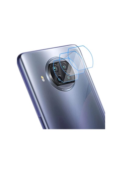 Xiaomi Mi 10T Lite Kamera Lens Koruyucu Nano Cam Şeffaf Tam Kaplama