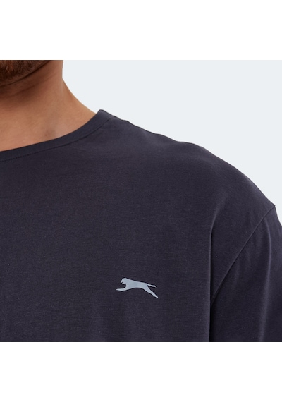 Slazenger  Kaiser In Oversize Erkek Oversıze Antrasit Tişört