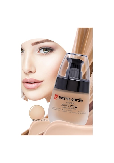 Pierre Cardin Aqua Wow Mineralli Su Bazlı Fondöten Ivory Skin Wit