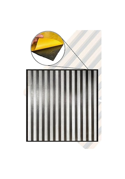 Yapışkanlı Silinebilir Gri Esnek Akustik Panel 68cmx68cm Ev Ofis Salon Duvar Kağıdı Paneli Nw189 Gri