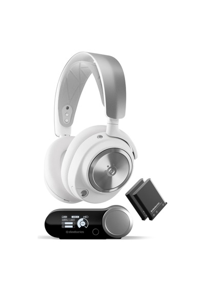 Steelseries Arctis Nova Pro Wireless Etaıl Box Kablosuz Gaming Oyuncu Kulaklığı -beyaz
