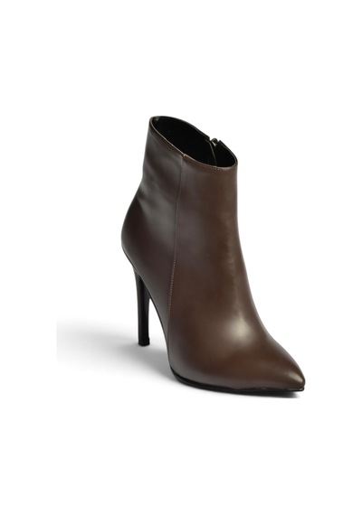Fox Shoes N372524409 Kahverengi İnce Topuklu Kadın Bot