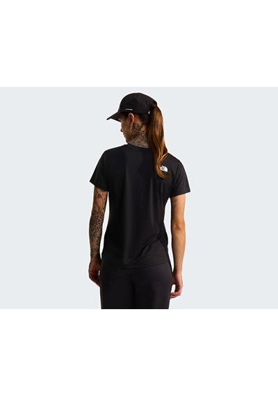 The North Face W Flex Short Sleeves Reg Tee Kadın Outdoor Tişörtü Nf0a8brrjk31siyah Siyah