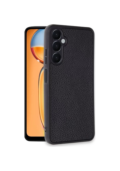 Newface Samsung Galaxy A25 5g Kılıf Aras Deri Kapak - Siyah