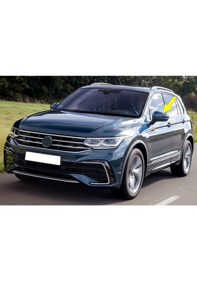 Vw Tiguan 2021-2023 Sol Dış Ayna Üst Kapağı Kapak 5na857537a
