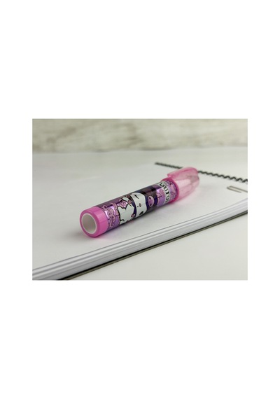 Bak Gel Al Hello Kitty & Kuromi Lisanslı Roket Silgi Okul Kırtasiye Çantası İçin Ruj Şeklinde Kalem Silgi, - Bgakuromisilgi004