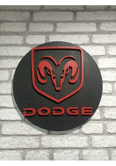 Dodge Logo 50x50 Dodge Araç Logo Dodge Marka Logo Dodge 3d Logo 50 x 50