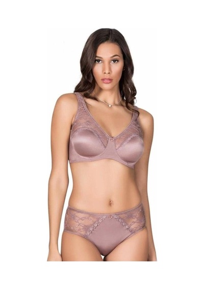 Le Jardin 5035-b Desteksiz-balenli Soft Kaplı Dantel Geniş Askı Sütyen Takımı 001