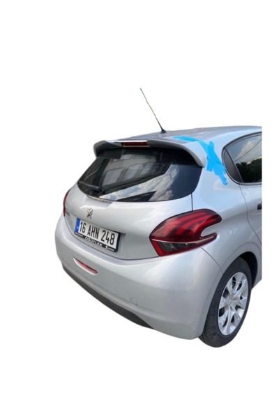 Peugeot 208 Spoyler Boyasız Astarlı