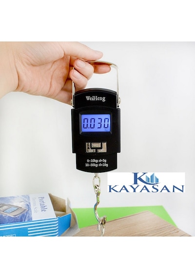 Dijital Elektronik Terazi Tartı Hassas Terazi 50 KG