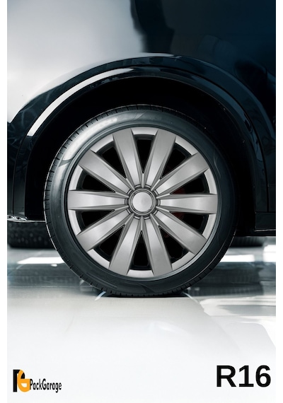 Honda Crx 16'' İnç Jant Kapağı 4 Adet Gri G117