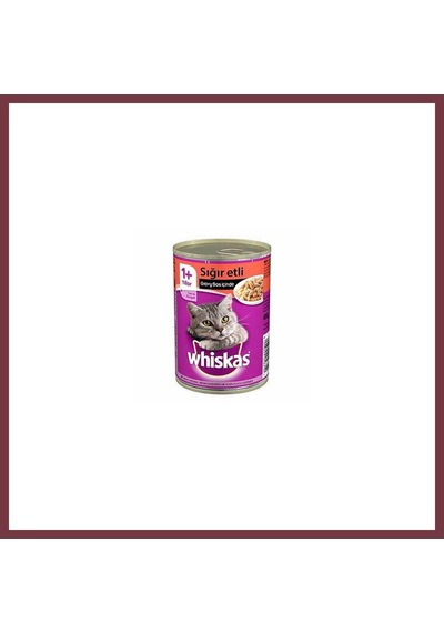 Storeşahin Gravy Soslu Sığır Etli Yetişkin Kedi Konservesi 12 Adet 400 Gr Shn0720