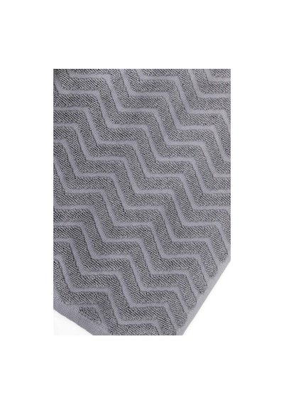 Taffeta X Bathmat Space - Ekstra Yumusak, Modern %100 Pamuk 50X75 Gri