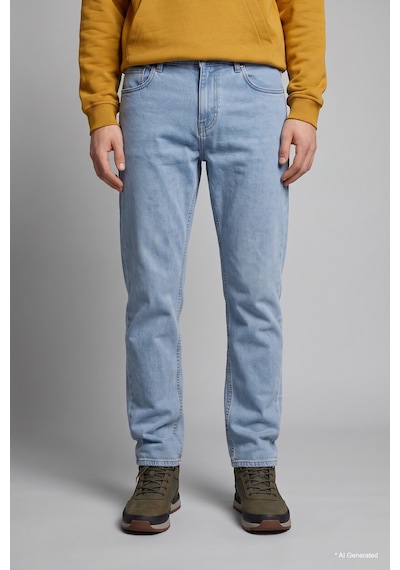 Defacto Sergıo Regular Fit Normal Bel Boru Paça Jean Pantolon H5828ax26aunm39 Mavi-nm39