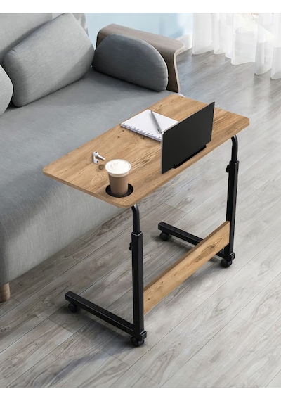 Bambu Laptop Ve Tablet Sehpası Çalışma Masası - Atlantik Çam 70x40 Tekerlekli Atlantik Çam Bambu Laptop Ve Tablet Sehpası Çalışma Masası - Atlantik Çam 70x40 Tekerlekli Atlantik Çam