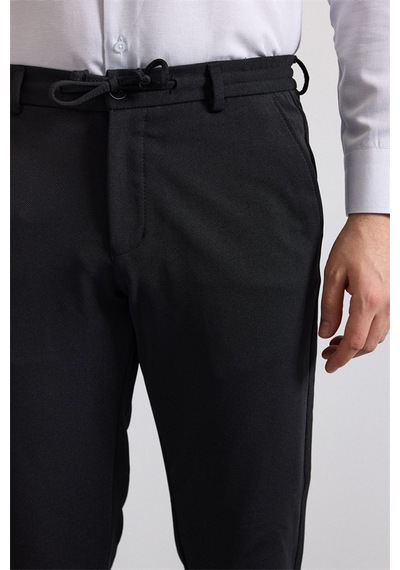 Süvari Siyah Slim Jogger Pantolon Pn2020500736-s09 Siyah
