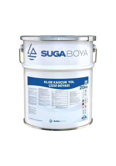 Suga Klor Kauçuk Yol Çizgi Boyası