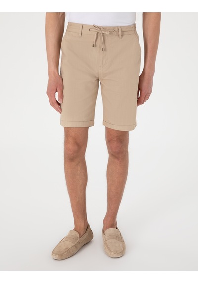 Pierre Cardin Erkek Bej Şort / Bermuda 50308148-vr011 Bej