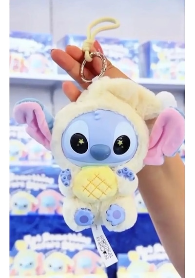 Stitch Sürpriz Anahtarlık Yeni Trend Labubu Model Sürpriz Kutusunda Rasgele Model 1 Adett 0