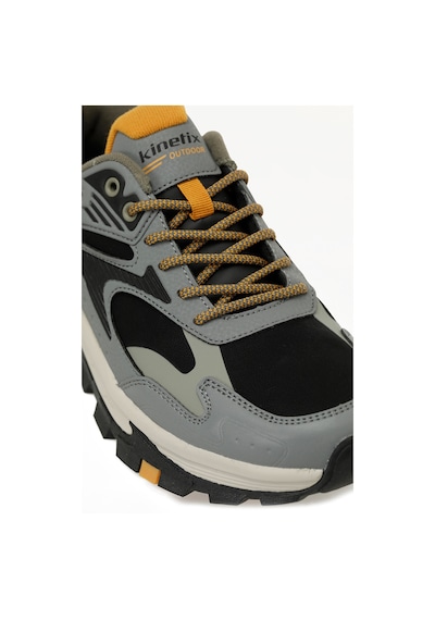 Kinetix Lastıng Pu 5pr Siyah Erkek Outdoor 000000000102018765 Siyah-grı-hardal