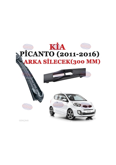 Kia Picanto Arka Silecek 2011-2016