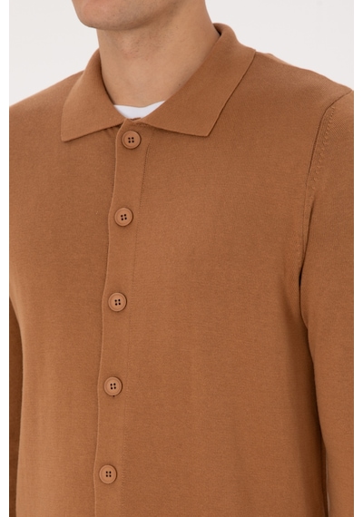 U.s. Polo Assn. Erkek Hırka Triko 50313690-vr233 Bisküvi