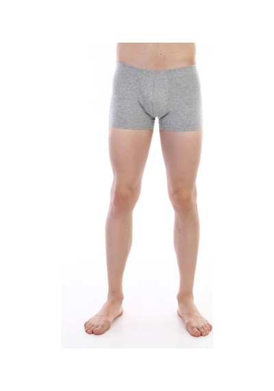 Çift Kaplan Erkek Elastanlı Gri Boxer 810 Gri