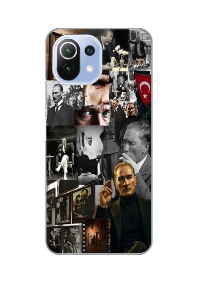 Xiaomi Mi 11 Lite Yumuşak Desen310 Çok Renkli