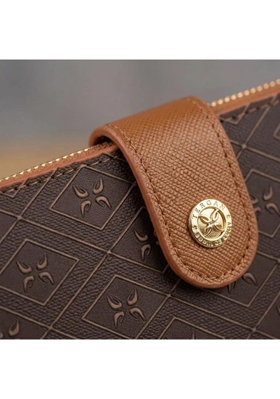 Tergan S1cb00055827 Kadın Cüzdan Kahverengi