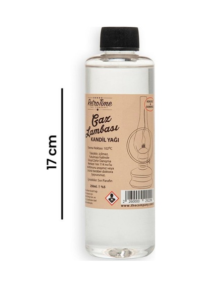 Time Gaz Lambası/kandil Yağı - 250 Ml/asorti