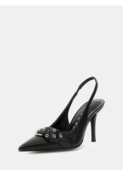 Guess Prissie Kadın Topuklu Ayakkabı Flppseele05 Siyah