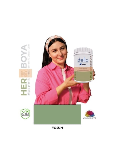 Stella Serisi Yeni Nesil Yüzey Dönüşüm Boyası - Yosun Diğer