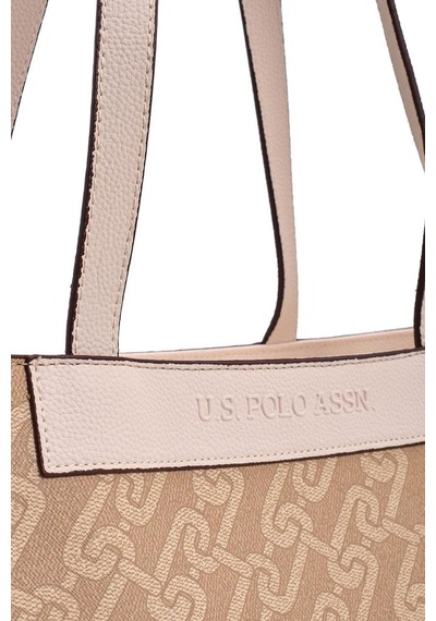 U.s. Polo Assn. Kadın Omuz Çanta Bej Us23106 Bej
