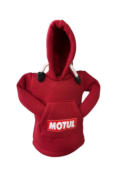 Motul Tasarım Hoodie Vites Topuzu Kılıfı - Universal Sweatshirt Model Vites Aksesuarı Kırmızı