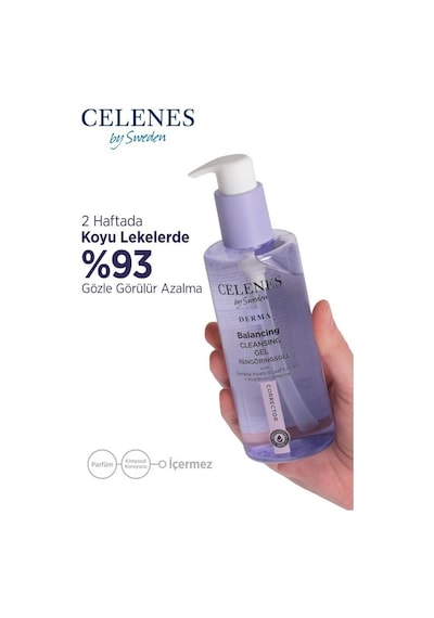 Celenes Leke Karşıtı Derma Yüz Yıkama Jeli
