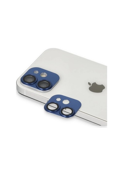 Apple İphone 11 Pers Alüminyum Kamera Lens - Lacivert Belirtilmemiş