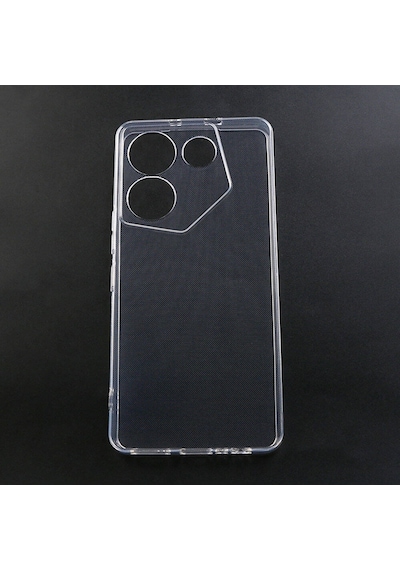 Goocamp Tecno Camon 20 Pro 4g Kılıf Süper Silikon Kapak - Renksiz Renksiz